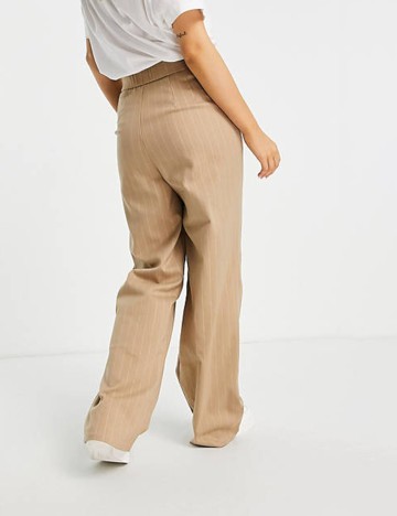 Pantaloni Stradivarius, maro, 38