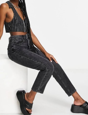Blugi Stradivarius, gri, 32