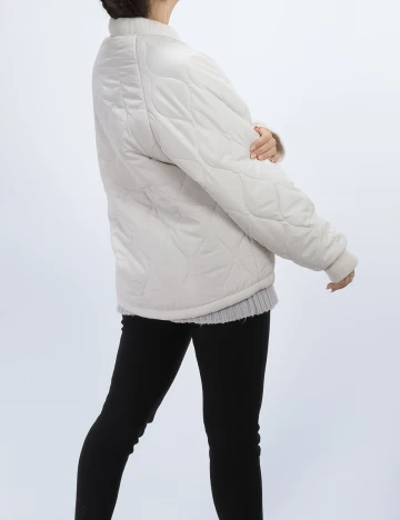 Geaca House Brand, crem, M/L Crem