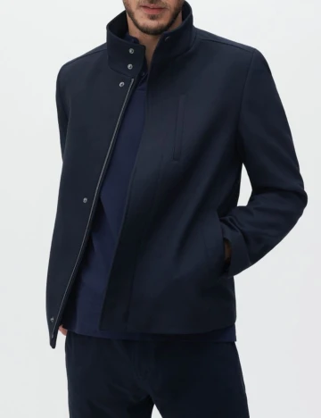 Geaca Reserved, bleumarin, XXL