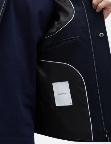 Geaca Reserved, bleumarin, XXL