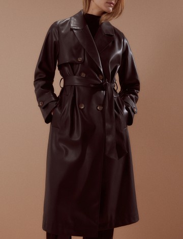 Trench Reserved, negru, 38