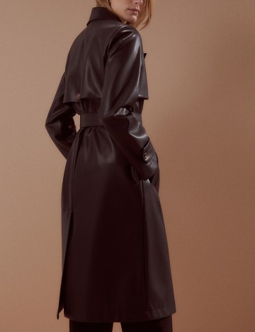 Trench Reserved, negru, 38