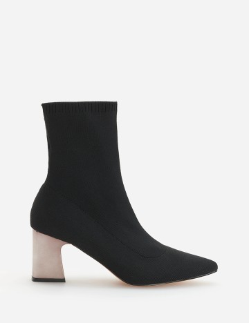 Botine Reserved, negru, 38