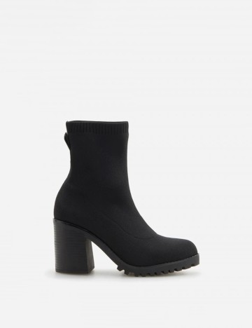Botine Reserved, negru, 36