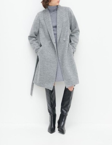 Palton Reserved, gri, 42