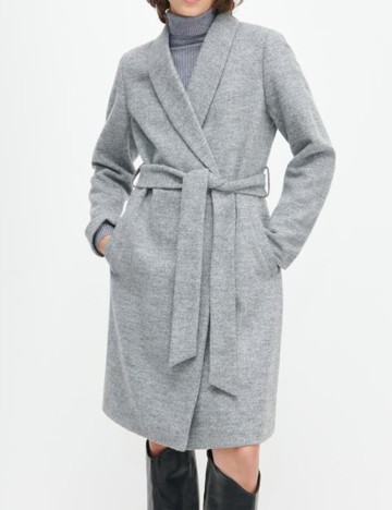 Palton Reserved, gri, 42