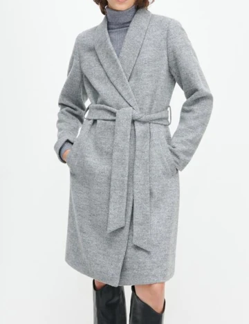 Palton Reserved, gri, 42