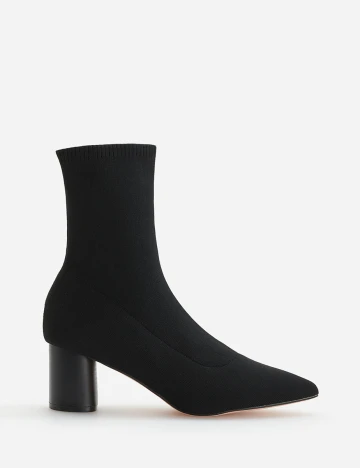 Botine Reserved, negru, 36