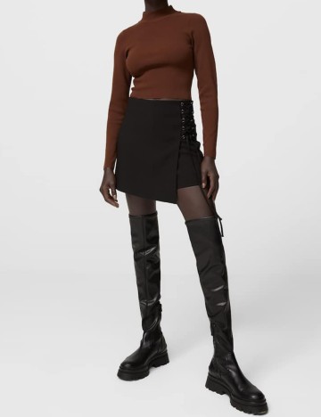 Bluza Stradivarius, maro, S