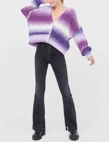 Cardigan Stradivarius, mov, XS