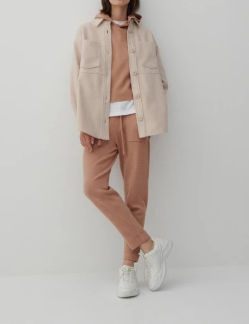 Jacheta Reserved, bej, L Crem