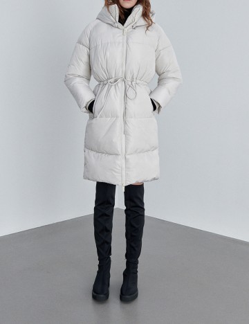 Geaca Reserved, ecru, 42