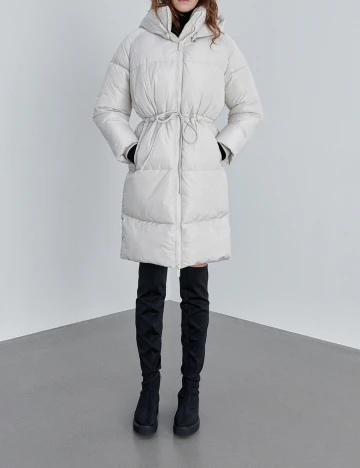 Geaca Reserved, ecru, 42