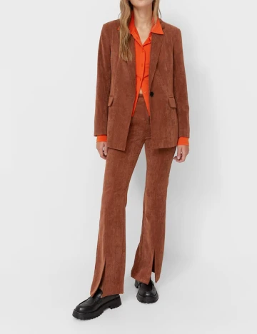 Pantaloni Stradivarius, maro, 44