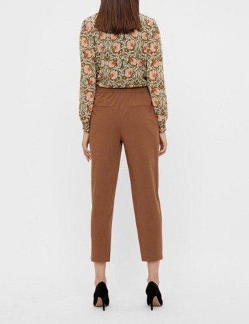 Pantaloni Object, maro, 38