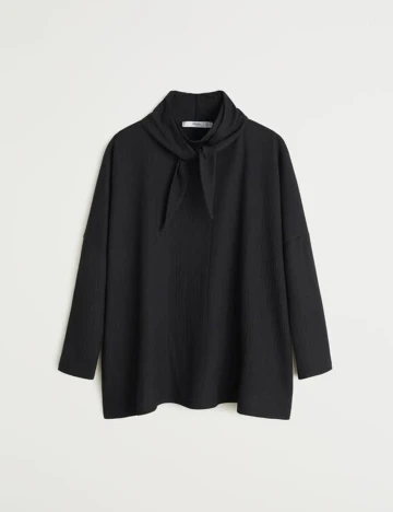 Bluza Mango, negru, S Negru