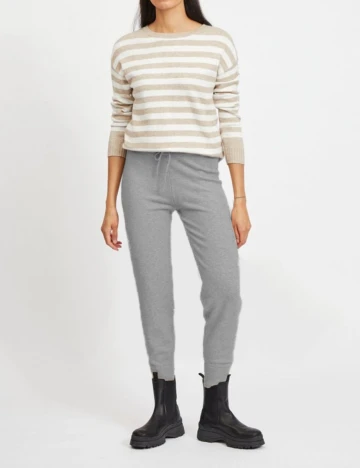 Pantaloni Vila, gri, XS Gri