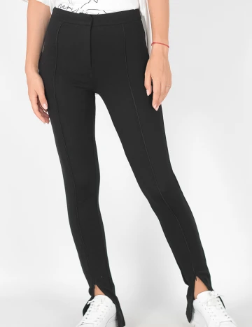Pantaloni Object, negru, XS