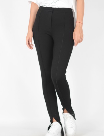 Pantaloni Object, negru, XS