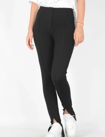 Pantaloni Object, negru, XS