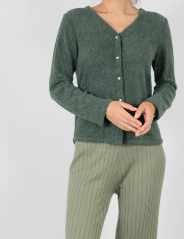 Cardigan Vila, verde, S Verde
