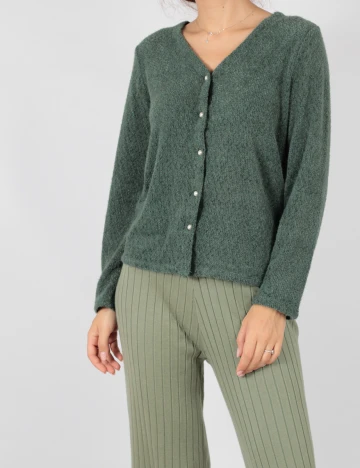 Cardigan Vila, verde, S Verde