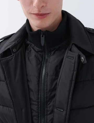 Geaca House Brand, negru, M Negru