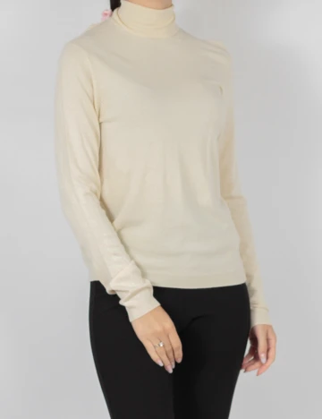 Bluza Jacqueline de Yong, crem, S Crem