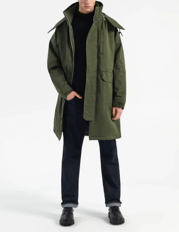 Geaca House Brand, verde