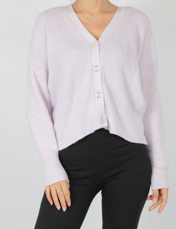 Cardigan Vila, violet, L