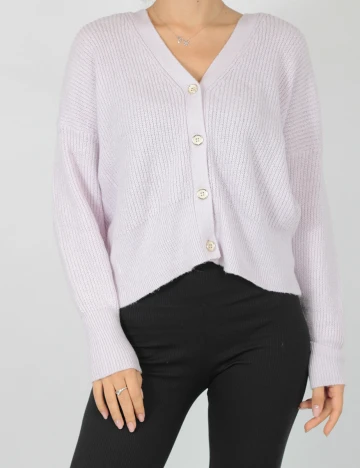 Cardigan Vila, violet, L Mov