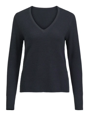 Pulover Vila, bleumarin inchis, S Albastru