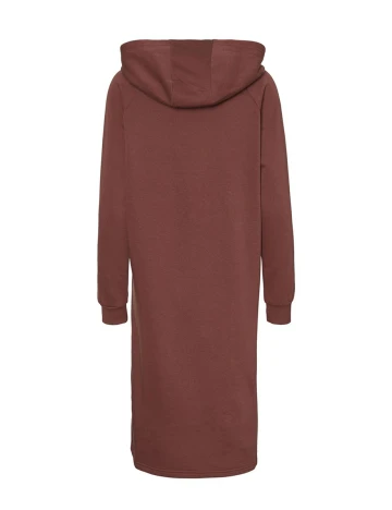 Rochie medie Noisy May, grena, XS