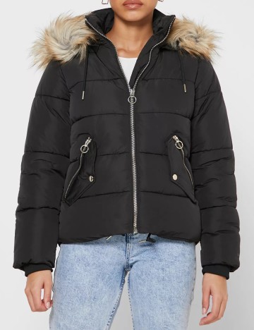 Geaca Top Shop, negru, 38