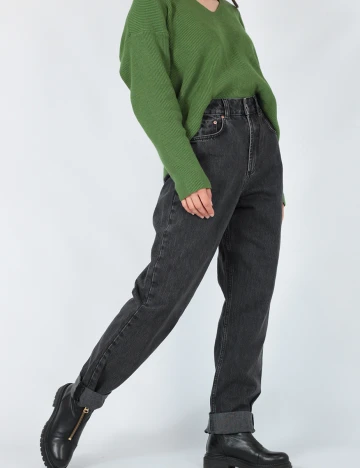 Blugi ASOS, gri inchis, W28/L30