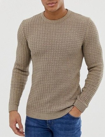 Pulover ASOS, maro, XS