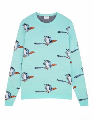 Pulover ASOS, bleu, 4XL