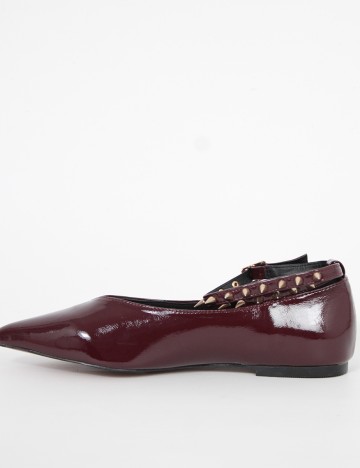 Balerini ASOS, grena, 38