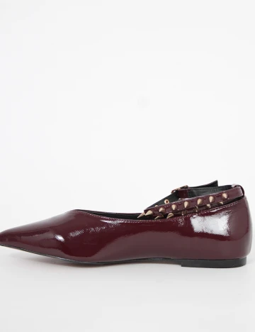 Balerini ASOS, grena, 38 Rosu