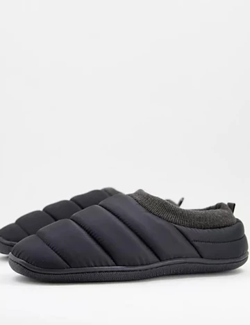 Papuci de casa ASOS, negru, 41