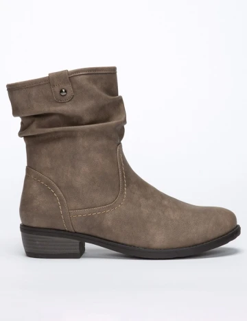 Ghete Ladyflex, maro, 39 Maro