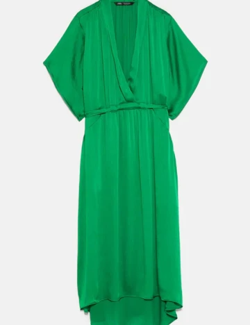 Rochie Zara, verde, XS
