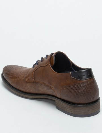 Pantofi Checker by Bristol, maro, 45