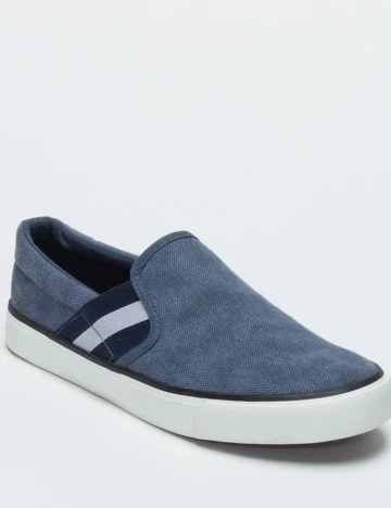 Espadrile Checker by Bristol, bleumarin, 43