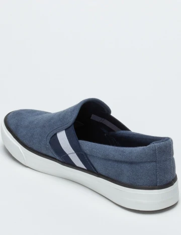Espadrile Checker by Bristol, bleumarin, 43