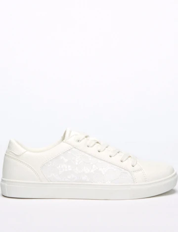 Tenisi Linea Loresi, alb, 37 Alb