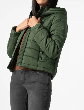 Geaca Vero Moda, verde, M