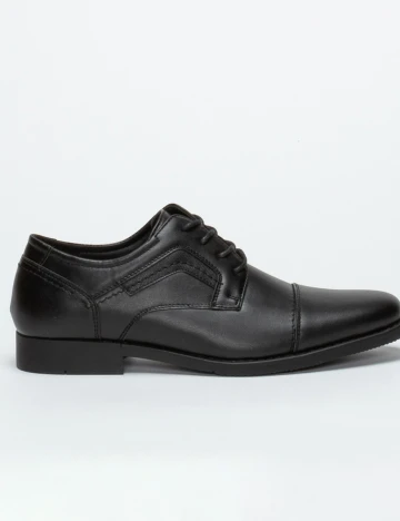 Pantofi Checker by Bristol, negru, 42 Negru
