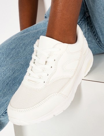 Adidasi Blue Queen by Bristol, alb, 36